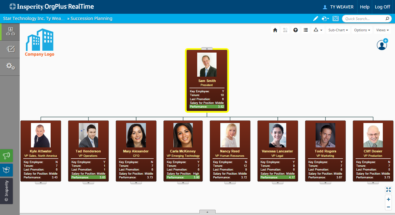 succession plan example